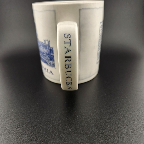 Starbucks Philadelphia Skyline Collectors Mug - Blue and White - Picture 2 of 5